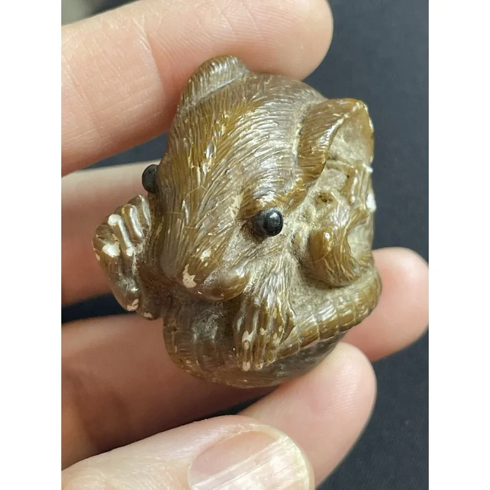 Vintage Ralph Massey Signed Pin Animal Brooch 35 Of 300 Mouse Rat Rare HTF